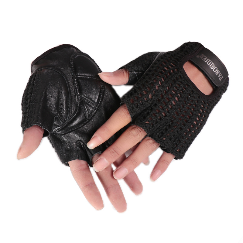 Unisex zomerse halve vinger re - Leather Driving Glove recensie en prijs