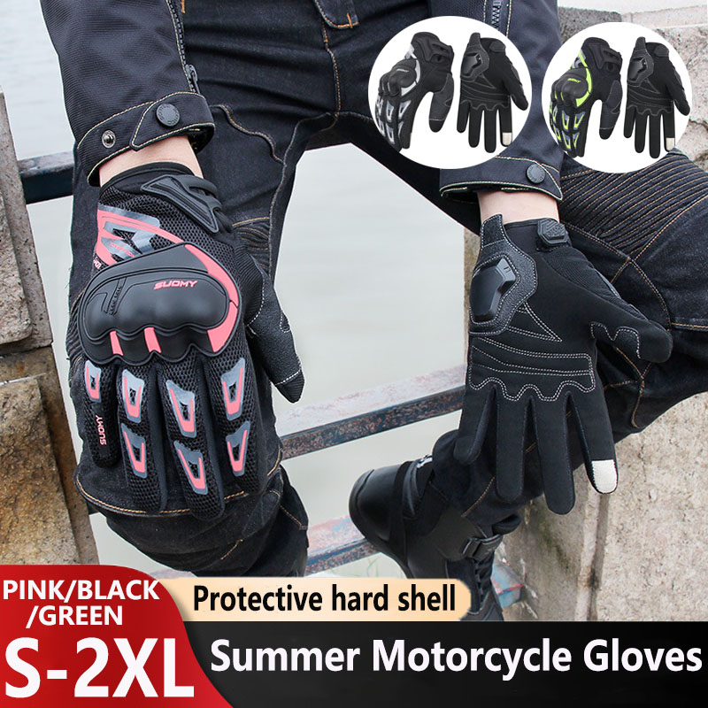 Zomer motorhandschoenen, ademe - Motorcycle Glove Knuckle recensie en prijs