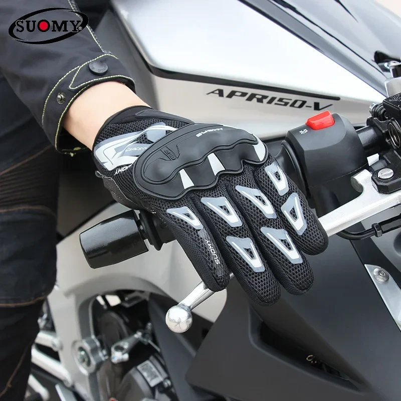Zomer motorhandschoenen, ademe - Motorcycle Glove Knuckle recensie en prijs